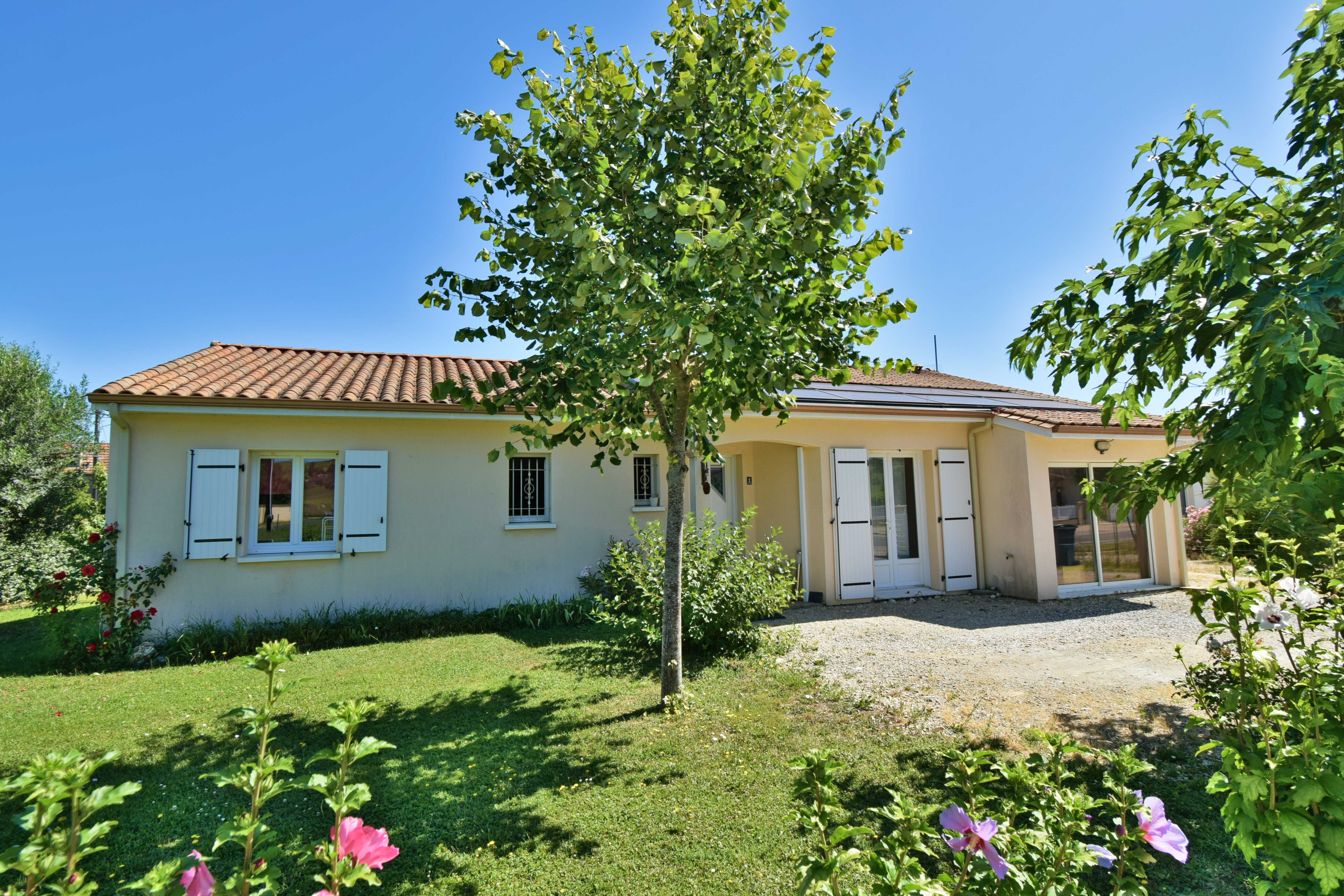 vente Proche Bergerac Maison contemporaine plain pied de 105m2